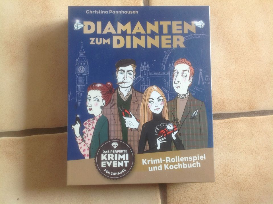 Krimi-Dinner ( Rollenspiel und Kochbuch ) NEU in Folie OVP in Rellingen