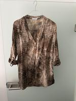Tredy Bluse Gr. 1 (36/38), braun beige Niedersachsen - Wolfsburg Vorschau