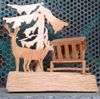 DDR Holz Weihnachtsdekoration Sachsen - Lunzenau Vorschau