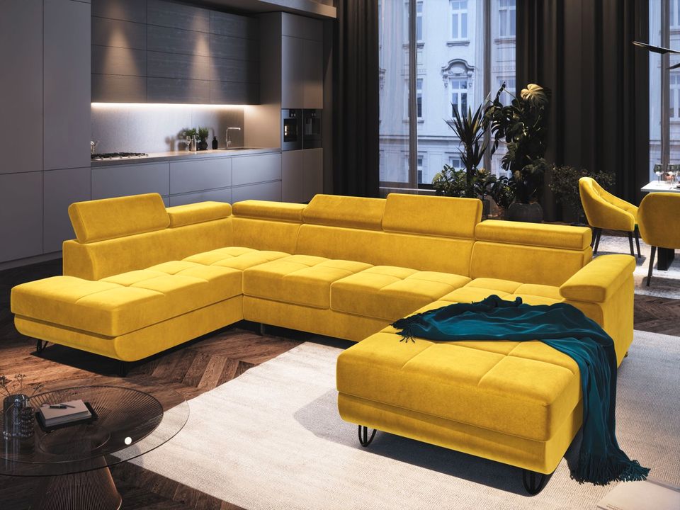 Ecksofa mit Schlaffunktion / Sofa-Form- U / Couch / Wohnzimmer in Berlin