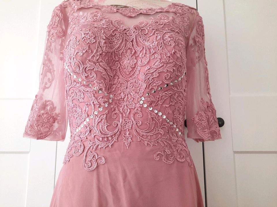 ☆ NEU ☆ Ballkleid Brautkleid Rosa Brautjungfer Gr. 40/42 in Saarbrücken