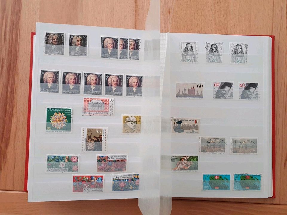 Biete günstige, gepflegte Briefmarkensammlung in Schwabach