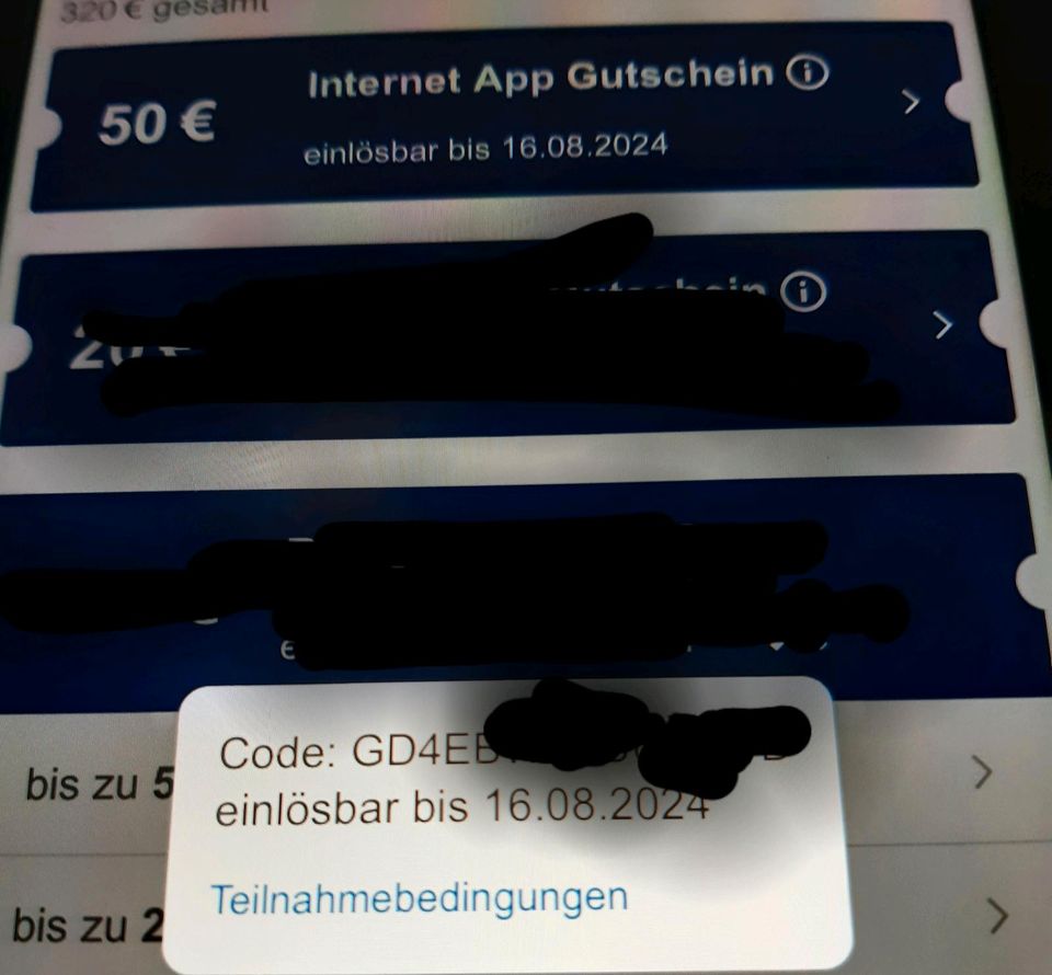 Check24  50 Euro Internet Gutschein in Solingen