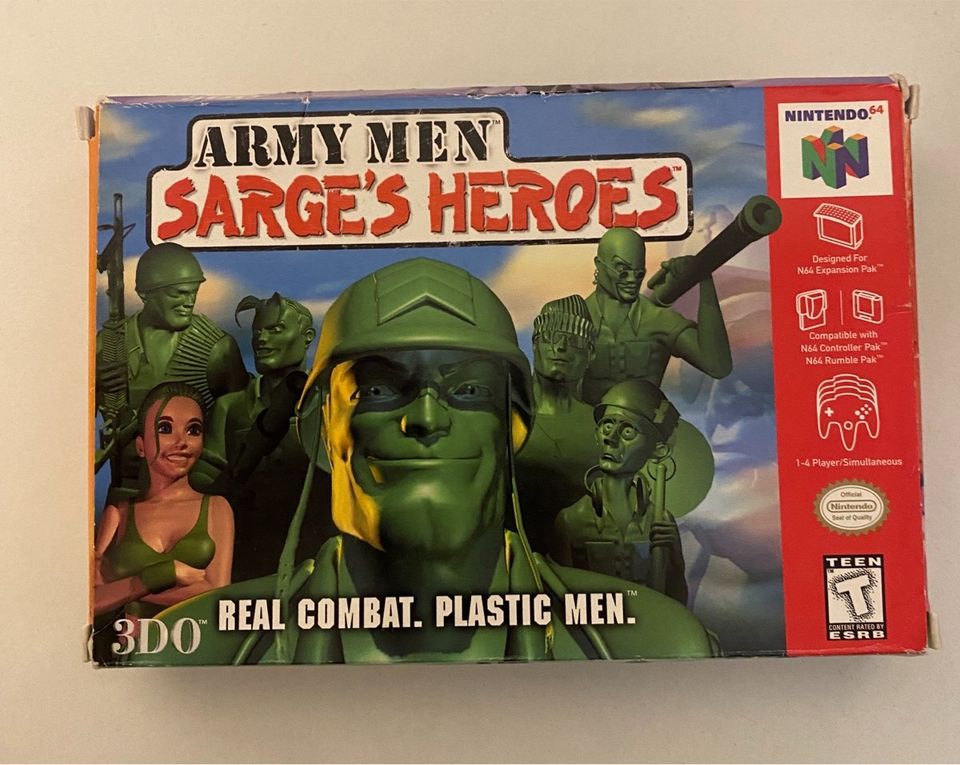 Nintendo 64 Army Men - Sarges Heroes USA NTSC in Paderborn