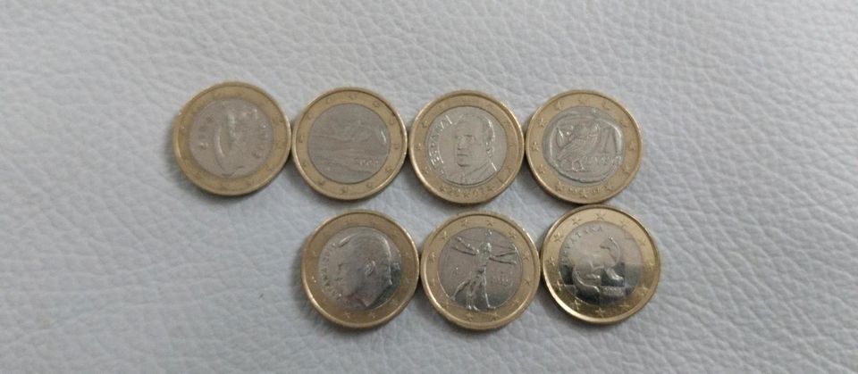 1-Euro-Münzen Sammlung in Berlin