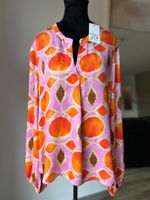 Emily van den Bergh orange Blusenshirt Damen Bluse Viskose Gr. 40 Niedersachsen - Gyhum Vorschau