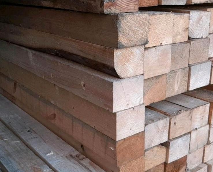 Kantholz ❤️ Balken Holz Pfosten 9x7, 10x8,  ab 175 bis 240cm in Sehnde