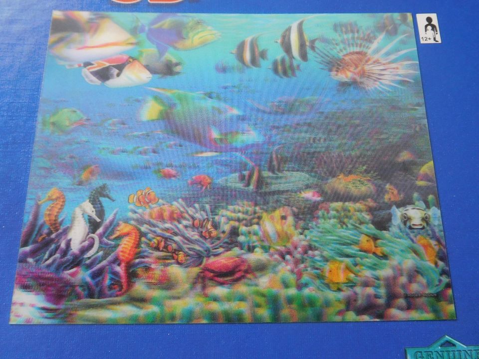 500T. Puzzle, Visual Echo, 3D Puzzle, Fische, 50x40cm in Haltern am See