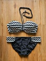 Seafolly Bikini - schwarz/weiß - Gr. M/38 Hessen - Wiesbaden Vorschau