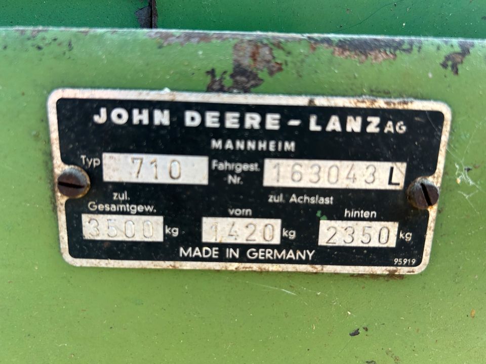 John Deere Lanz 710 in Hardheim