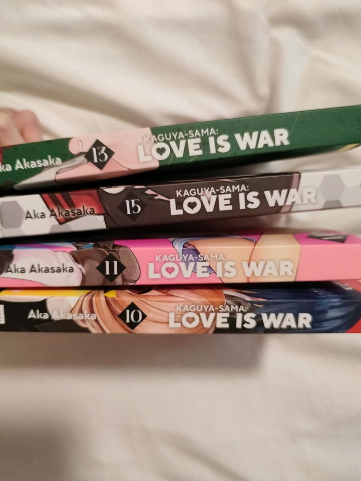 Love is war manga 10,11,13,15 in Kerpen