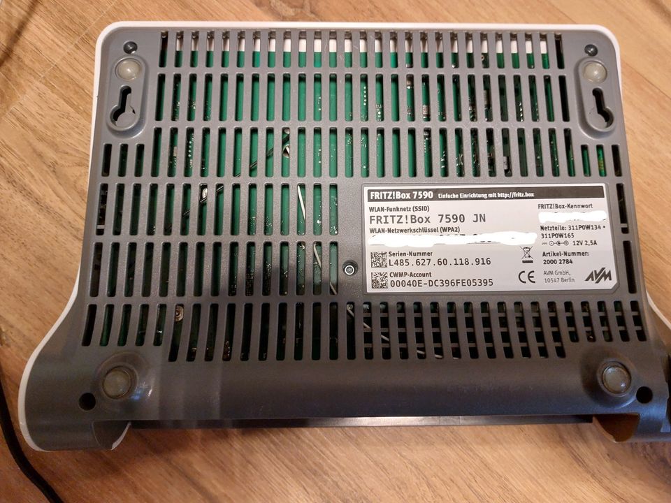 AVM Fritz!Box / Fritzbox 7590 WLAN Router - gebraucht in Wadgassen