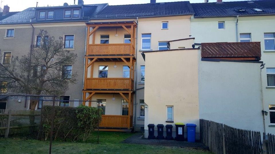 Bieten eine Zweiraumwohnung ab 01.09. in Glauchau mit Balkon an in Glauchau