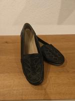 Damenschuhe Slipper Loafer Ballerinas schwarz Größe 39 Baden-Württemberg - Schwetzingen Vorschau
