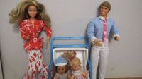 Barbie Fam. mit 2 Kindern Original 80er Jahre! + ZUBEHÖR+KLEIDUNG Mitte - Gesundbrunnen Vorschau