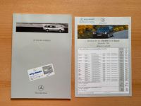 Autoprospekt Mercedes-Benz "Die E-Klasse T-Modelle" Hessen - Riedstadt Vorschau