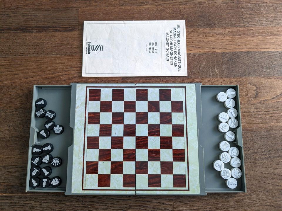 Reisespiele Magnet-Schach Backgammon Schiffe versenken in Lehrte