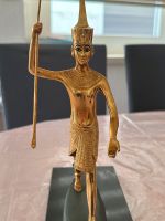 Goldfigur Tutanchamun Der König mit Harpune Niedersachsen - Hildesheim Vorschau
