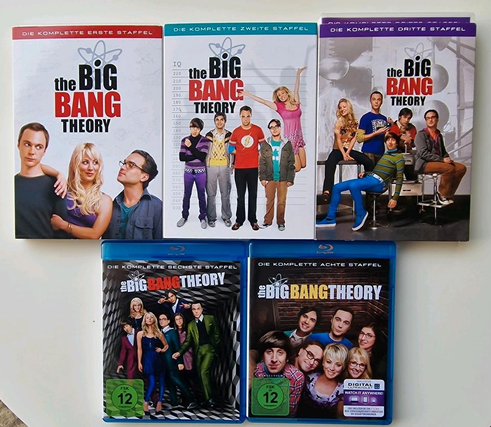 TBBT DVD Blueray Boxen The Big Bang Theory in Uffenheim