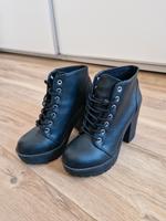 Damen Stiefeletten schwarz Saarland - Friedrichsthal Vorschau