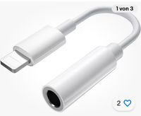 Audio Adapter für Apple 3,5 cm Kopfhörer Stecker iOS Hannover - Linden-Limmer Vorschau