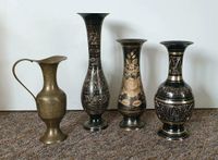 Verzierte Vasen aus Metall Vintage Herzogtum Lauenburg - Groß Grönau Vorschau