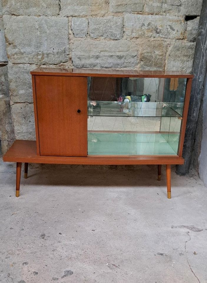 DDR Minibar Sideboard Mid Century Vintage Retro Kult Trödel in Teutschenthal