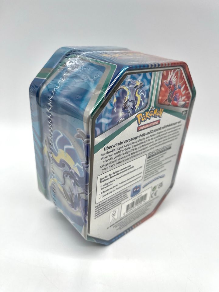 Pokémon Cards Tin Box #107 Miraidon EX DE - NEU in Neuburg am Inn