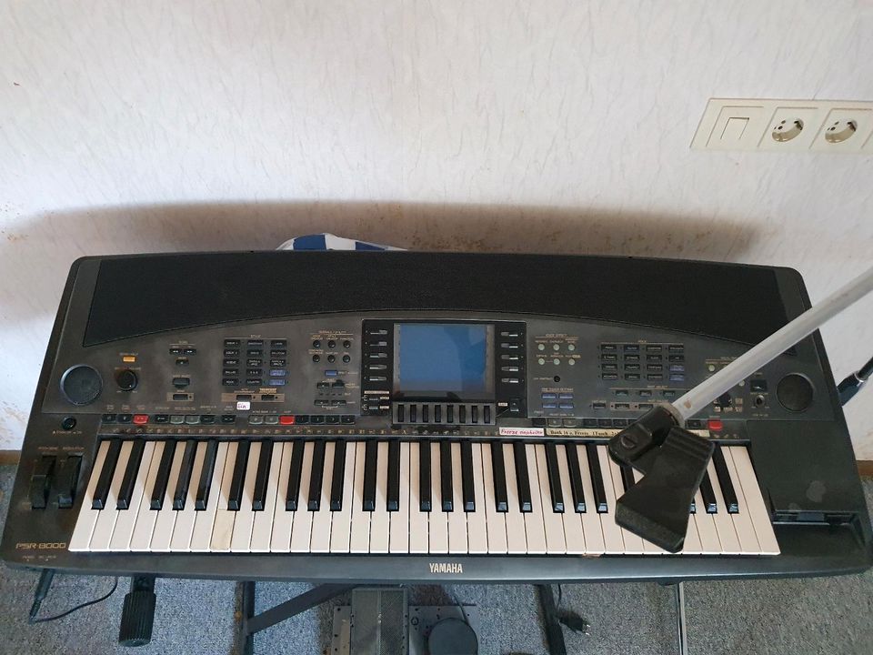 Yamaha PSR 8000 Keyboard mit Zubehör, Abholung in Tönisvorst in Viersen
