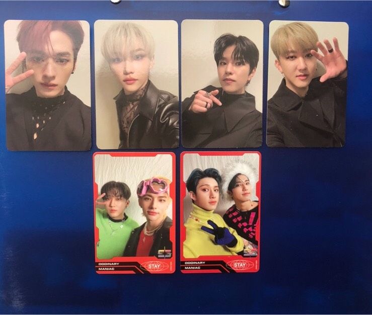 Stray Kids Oddinary Photocards (Felix, Lee Know, Changbin) in Niederdorfelden