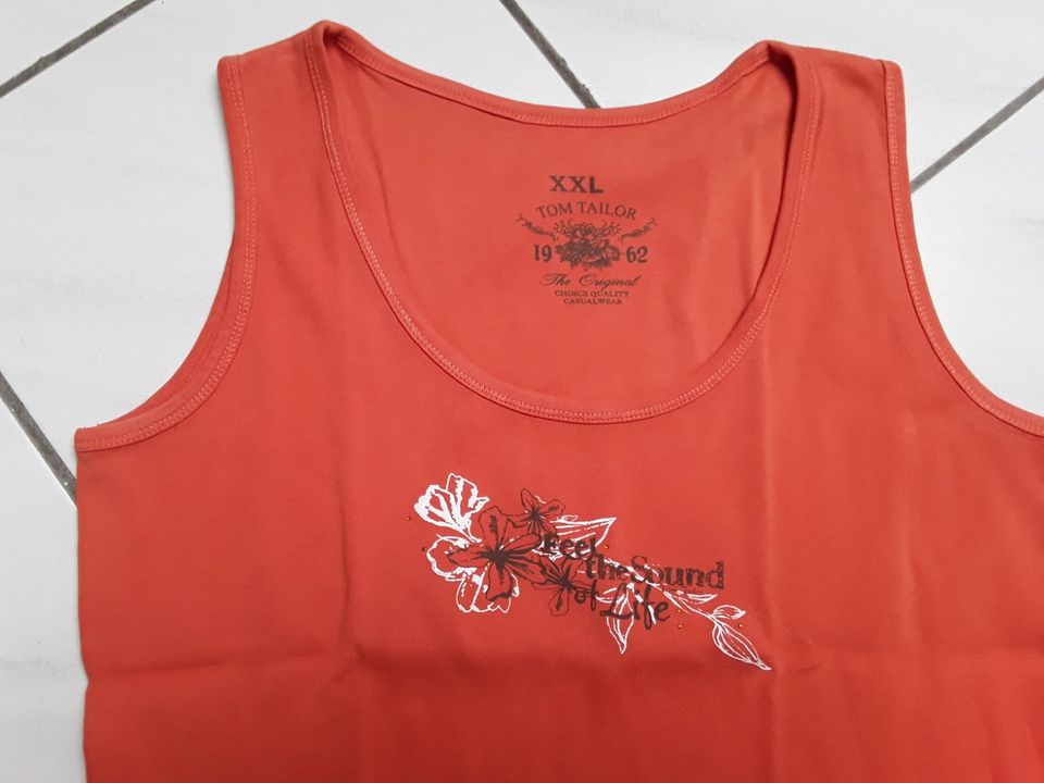 Tom Tailor Top T-Shirt ohne Arm orange XXL in Rheinland-Pfalz - Wörrstadt |  eBay Kleinanzeigen ist jetzt Kleinanzeigen