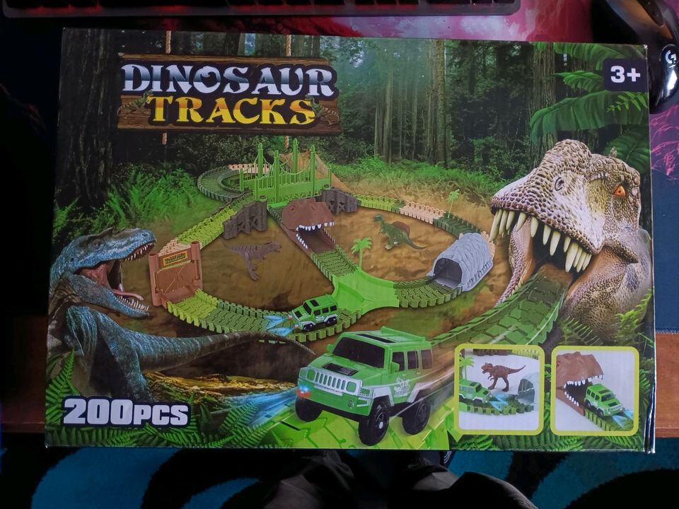 Dinosaur Tracks Auto Bahn - Dinosaurier Bahn in Verl
