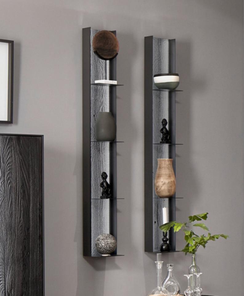 Hartmann Möbelwerke - Metallregal, Kernesche anthrazit *MUSTER* in Beelen