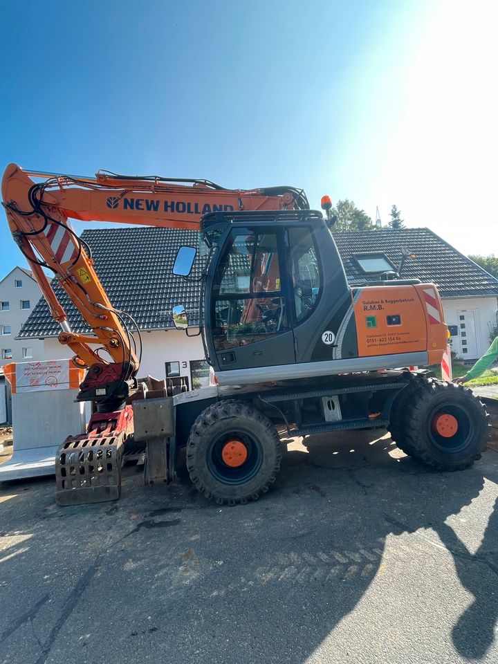 Mobilbagger mit fahrer Mieten in Schleiden