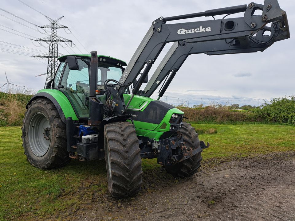 Deutz Agrotron in St. Michaelisdonn