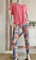 3T-Stretch Jeans MADE IN ITALY bunt+Shirt STREET ONE 40/42+Kette Kr. Dachau - Dachau Vorschau