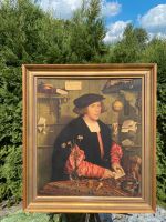 Altes Bild (Druck) von Hans Holbein jr. Der Kaufmann Georg Gisze Niedersachsen - Schwanewede Vorschau