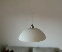 Pendelleuchte, Deckenlampe, matt weiß, Glasschirm inkl. Birne Bayern - Regensburg Vorschau