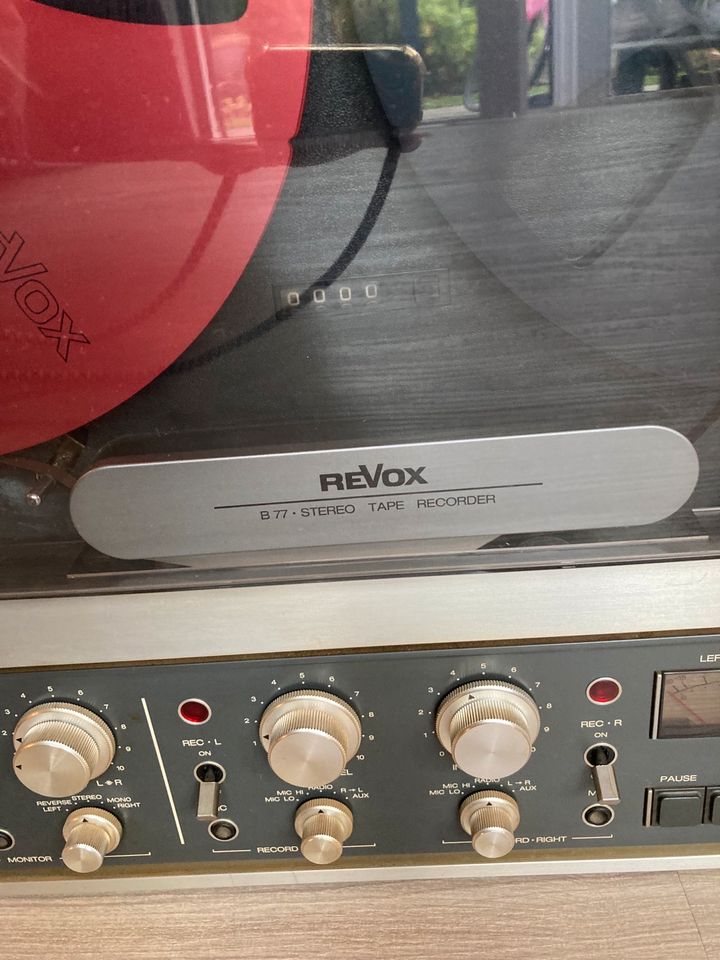 Revox Studer B77 Tonbandgerät mit Zubehör!!! in Hamburg