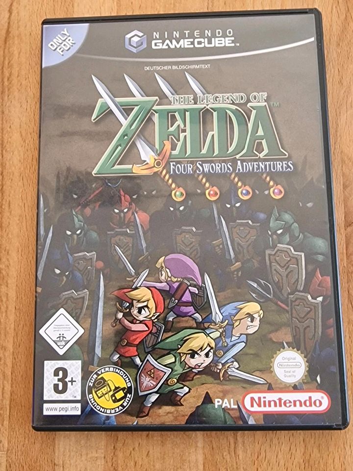 Zelda Four Swords Adventures - Nintendo Gamecube  - in Wohltorf
