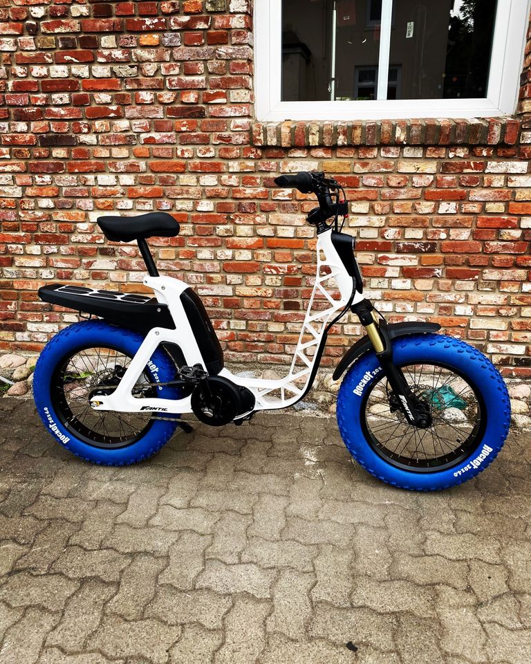 ⚡️ Fantic Issimo Urban Fun E-Bike Mofa Moped Fahrrad eBike E-Bike Tiefeinstieg 25kmh Pedelec ⚡️ in Hamburg