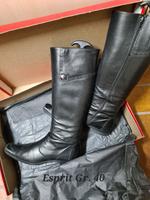 Lederstiefel, Esprit, schwarz, Größe 40 Baden-Württemberg - Ravensburg Vorschau