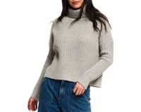 Superdry Rollkragen Pullover Grau 40 M/L Cropped Sweater Grey Hamburg-Nord - Hamburg Eppendorf Vorschau