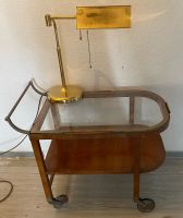 Barwagen im Art-Deco-Stil, minimalistisch Tisch, Glasplatte, Holz Baden-Württemberg - Kehl Vorschau
