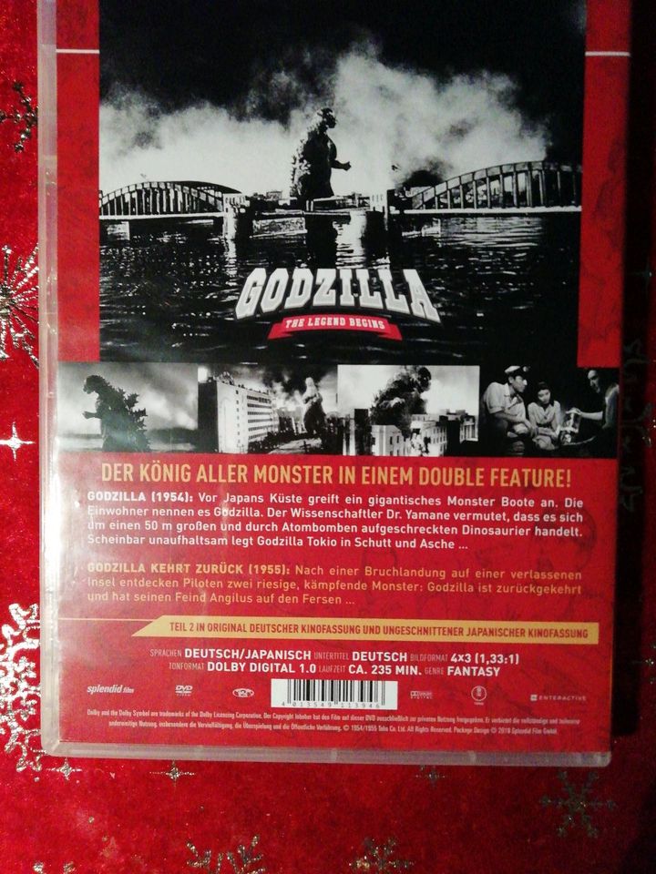 DVD:GODZILLA-THE LEGEND BEGINS TEIL 1 UND 2 KLASSIKER in Hamburg