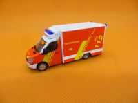 Schuco 1:87  MB Sprinter  RTW  Rettungsdienst Feuerwehr Bayern - Günzburg Vorschau