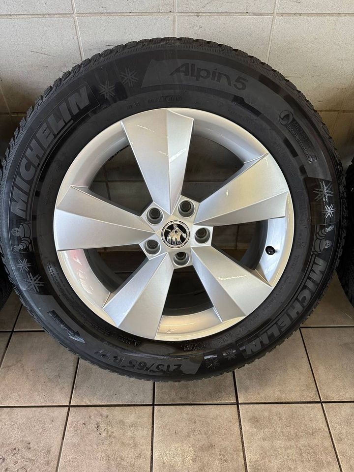 Winterräder 215/65 R17 99H Skoda Kodiaq 565601025J Nr.168 in Werl