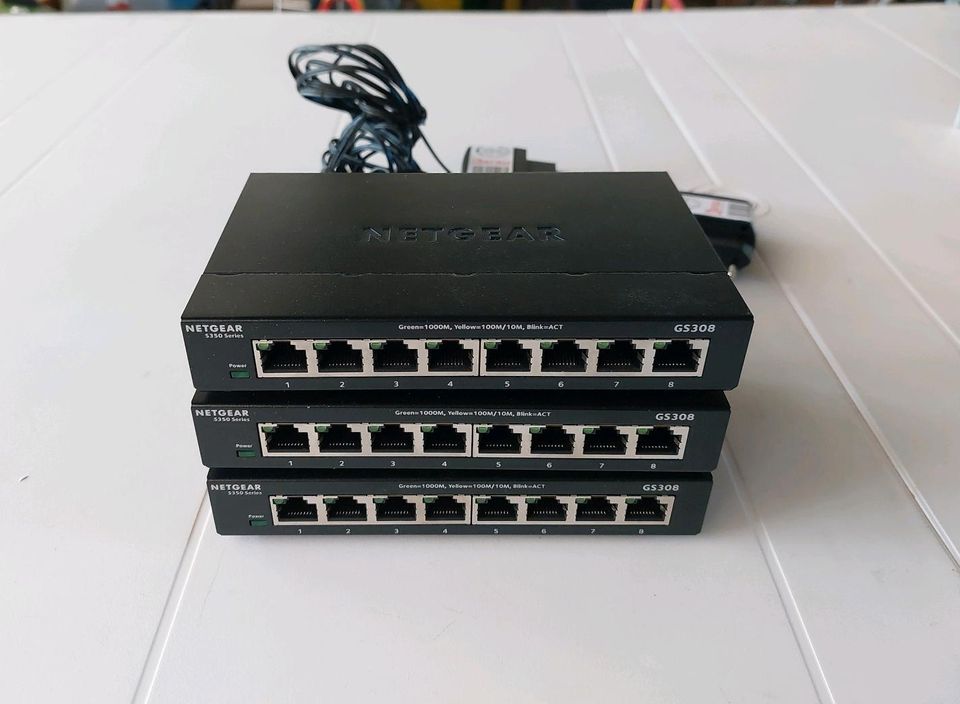 Netgear GS308 8-Port Switch in Dissen am Teutoburger Wald