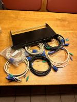 Kvm Switch mit Monitor, Maus und Tastatur (ps2/vga) Kabel Nordrhein-Westfalen - Werne Vorschau