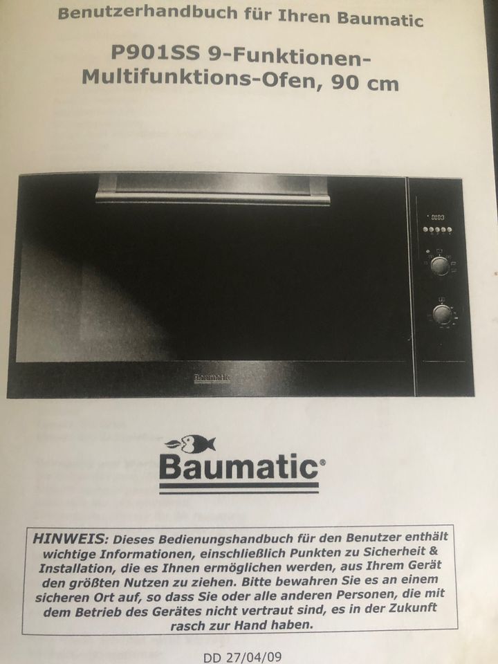 Grillpieß mit Rost für Backofen 90 cm breit NEU in Wallerfangen